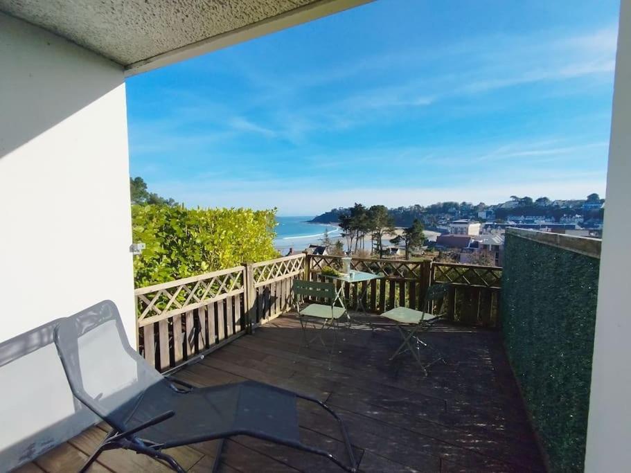 Studio Vue Mer - Plage De Trestraou Perros-Guirec Dış mekan fotoğraf