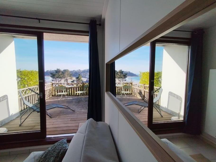 Studio Vue Mer - Plage De Trestraou Perros-Guirec Dış mekan fotoğraf